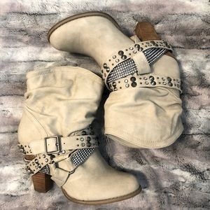 Buckle Not Rated Diamond Studded Boots